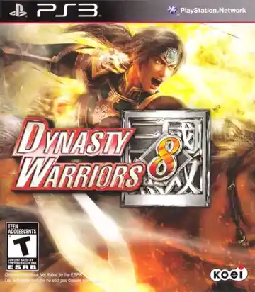 Dynasty Warriors 8 (USA) (v1.02) (Disc) (Update) box cover front